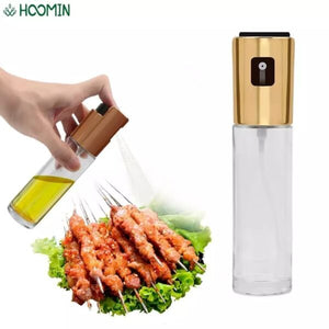 Cooking Oil Sprayer Glass Oil Spray Bottle Kitchen Tool Bbq Baking Grill Vinegar Oil Sauce Bottle (100 Ml)