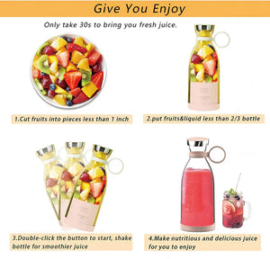 Portable Blender Juicer | USB Rechargeable