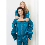 Luxury Silk Couple Pajama Set