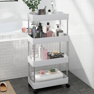 4-Tier Storage rack with multiple floors