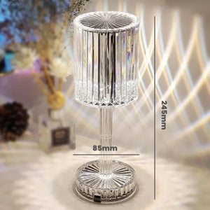 Diamond Table Lamp Crystal Touch Control