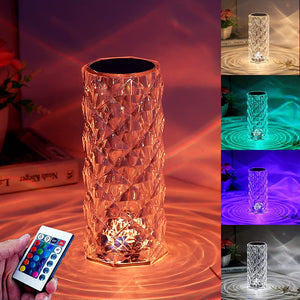 KIHO™  Rechargeable 3D Diamond Crystal Led Lamp