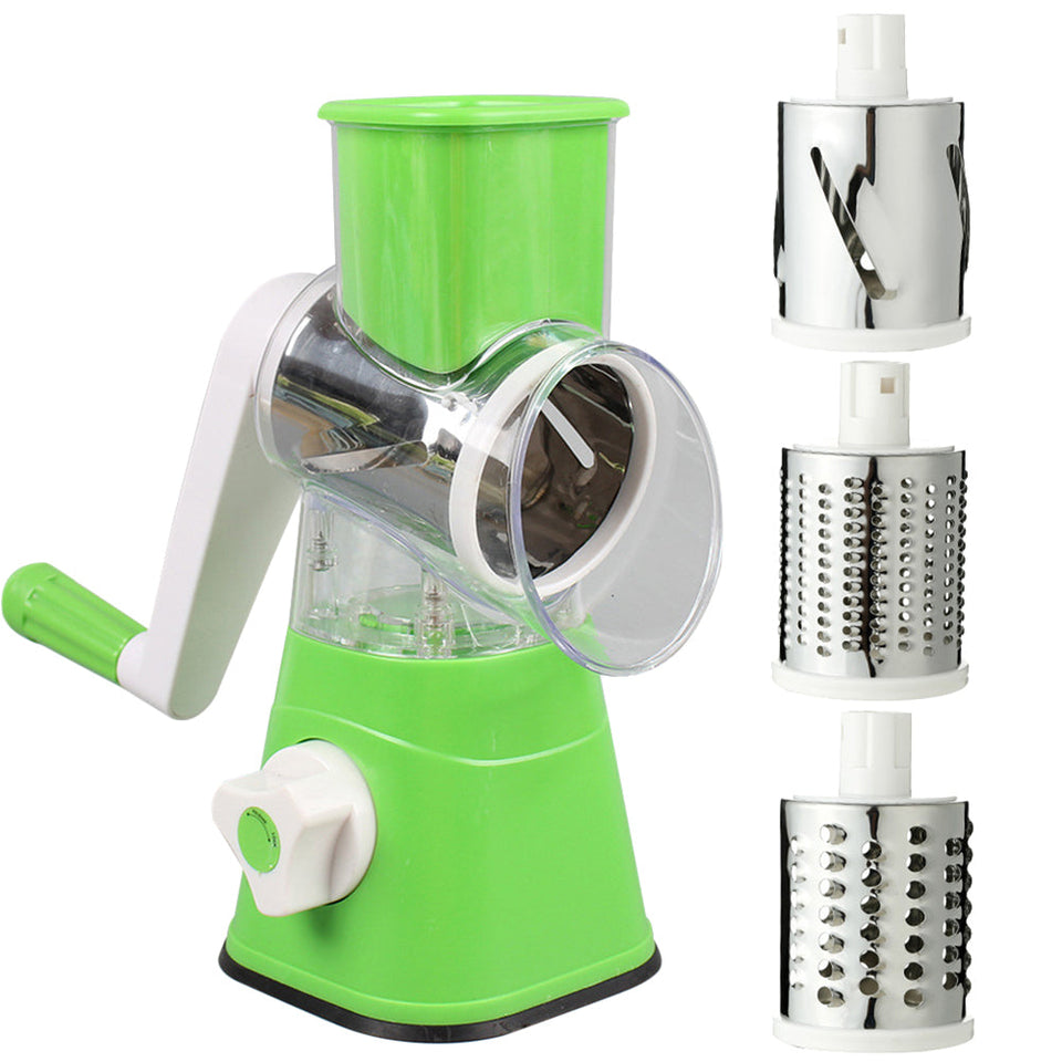 Manual Vegetable Cutter Slicer Multifunctional Round Slicer Gadget Multifunction Kitchen Gadget Food Processor Blender Cutter