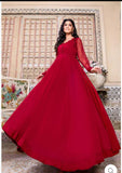 Heavy Full Flair Maxi + Dupatta + Trosuer