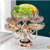 Bowl Hanger for Kitchen Countertop Stackable Multi-Layer Fruit Tray,Display Basket Fruit Bowl Fruit Bowl