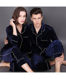 Luxury Silk Couple Pajama Set