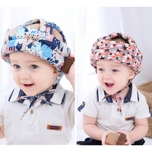 Adjustable Baby Soft Anti-Fall Helmet Toddler Head Protection Cap