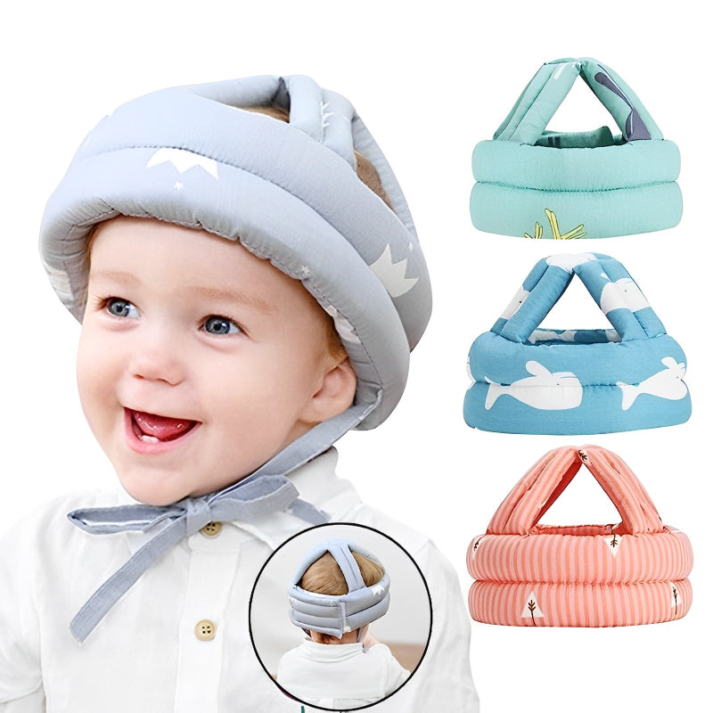 Adjustable Baby Soft Anti-Fall Helmet Toddler Head Protection Cap