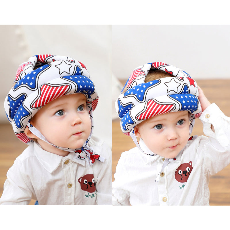 Adjustable Baby Soft Anti-Fall Helmet Toddler Head Protection Cap